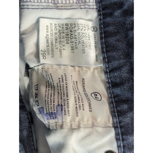 ALK Women's Size 29 Adriano Goldschmied The Prima‎ Cigarette Skinny Jeans Pants - Picture 12 of 13